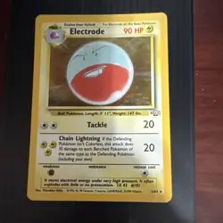 Pokemon Electrode Jungle Holo Rare Unlimited 2/64 Stage 1 HP90 Mitsuhiro Arita - Image 1