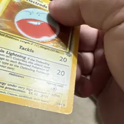 Pokemon Electrode Jungle Holo Rare Unlimited 2/64 Stage 1 HP90 Mitsuhiro Arita - Image 2