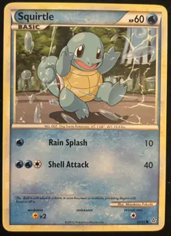 LP - Squirtle 63/95 Common - Unleashed - Pokemon TCG - Image 1
