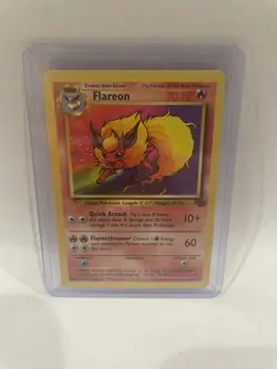 1999 Wizards of the Coast Jungle Flareon 19/64 Rare (Non-Holo) - Image 1