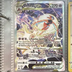 Pokemon Zeraora VSTAR Ultra Rare Holo GG43/GG70 Crown Zenith Vstar 270 HP - Image 1