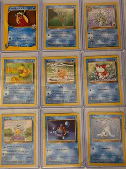 Vintage Pokemon WOTC Water Lot + Rares (Fossil/Base/Jungle) - Image 3