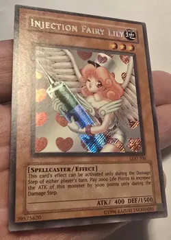 Yu-Gi-Oh! Injection Fairy Lily LOD-100 - Secret Rare – Lightly Played - Image 3