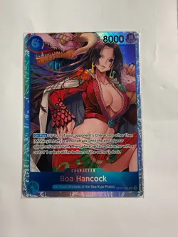 Boa Hancock OP07-051 - One Piece TCG English - SR Super Rare Foil NM Near-Mint - Image 1