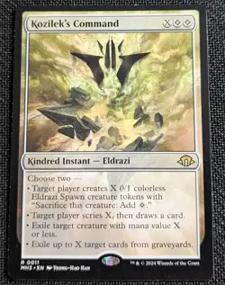 MTG Modern Horizons 3 Kozilek's Command NM/M Pack Fresh - Image 1