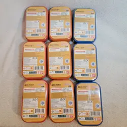 (LOT OF 9) One Piece CCG Card Game 2-Pack Mini Tin Set Vol 2 Bandai NEW SEALED! - Image 2