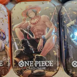 (LOT OF 9) One Piece CCG Card Game 2-Pack Mini Tin Set Vol 2 Bandai NEW SEALED! - Image 5