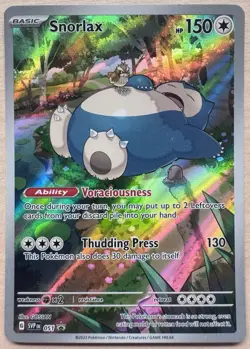 Snorlax 051 Sv: Scarlet & Violet Promo Cards Holo - Image 1