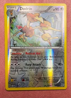 Dodrio 56/83 | XY Generations | 2016 Anniversary Pokemon Card Reverse Holo | LP - Image 1