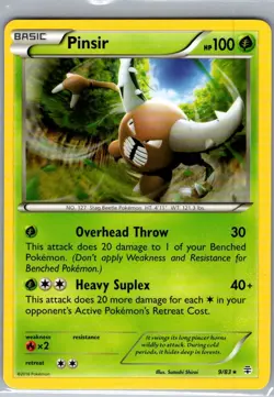 Pinsir 9/83 Non Holo Generations - Pokemon Card - NM - Image 1