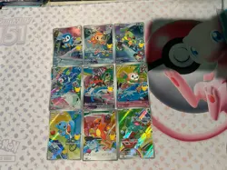 Pokemon 2026 First Partner Illustration Collection Series 1 Promos 9 Cards NM - Image 1
