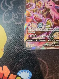 Espeon V (Alternate Full Art) 180/203 SWSH07 Evolving Skies Rare Pokemon Card - Image 4