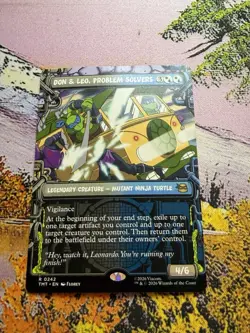 Don & Leo, Problem Solvers - Showcase Teenage Mutant Ninja Turtles MTG - Image 2