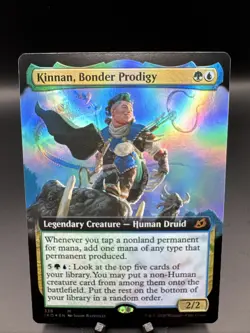 Kinnan, Bonder Prodigy (Extended Art) Ikoria: Lair of Behemoths Foil - Image 1