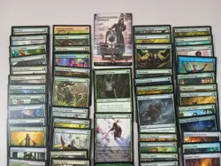 Magic 100 Commander Deck Fynn Mono Green Infect Poison MTG Ready To Play - Image 2