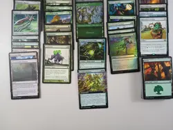 Magic 100 Commander Deck Fynn Mono Green Infect Poison MTG Ready To Play - Image 5