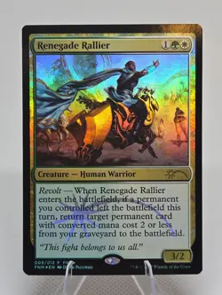 Renegade Rallier FOIL X1 AER MTG FNM Promos Aether Revolt - Image 1