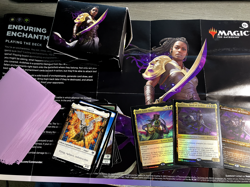 MTG Enduring Enchantments Complete Commander Precon - Sleeved + Extras - Image 2