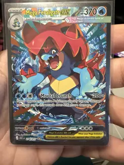 Pokemon TCG Ascended Heroes Mega Feraligatr EX 274/217 SIR - Image 1