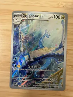 Dragonair 181/165 Illustration Rare 151 Pokemon Near Mint - Image 1