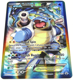 Blastoise EX XY122 Black Star Promo XY Holo Full Art Pokemon TCG NM - Image 1