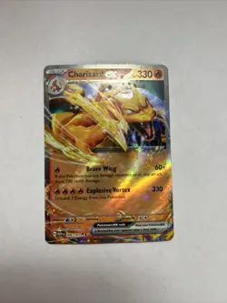 Charizard EX 006/165 Scarlet & Violet - 151 Holo Double Rare Pokemon TCG NM - Image 1