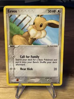 Pokemon Eevee TCG EX Delta Species Card 69/113 Regular Common - Image 1