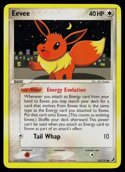 Pokemon Card - Eevee Unseen Forces 55/115 Common - Image 1