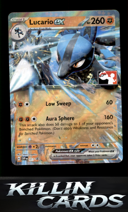 Lucario ex - 017 017 Pokemon Promo SV: Scarlet & Violet Promo Cards Card NM - Image 1
