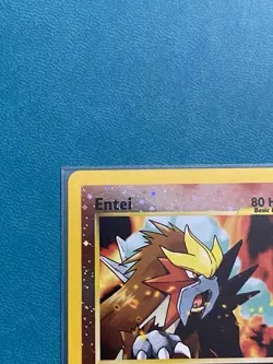 Entei Movie 1999 Holo Black Star Promo Pokemon TCG 34 NM - MINT - Image 2