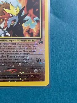 Entei Movie 1999 Holo Black Star Promo Pokemon TCG 34 NM - MINT - Image 4