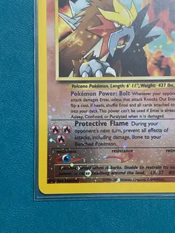 Entei Movie 1999 Holo Black Star Promo Pokemon TCG 34 NM - MINT - Image 5