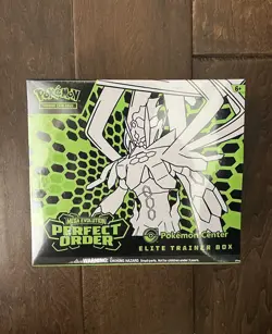 Pokemon TCG Perfect Order Pokemon Center Exclusive Elite Trainer Box ETB IN HAND - Image 1