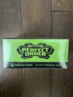 Pokemon TCG Perfect Order Pokemon Center Exclusive Elite Trainer Box ETB IN HAND - Image 2