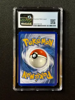 CGC 8.5 ERROR Pokemon Remoraid #71 Unseen Forces INVERTED HOLO LAYER! - Image 2