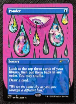 MTG Secret Lair 30th Countdown Ponder Nonfoil NM/M - Image 1