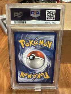 2021 POKEMON SWORD & SHIELD SHINING FATES #053 GREEDENT V PSA 9 - Image 3