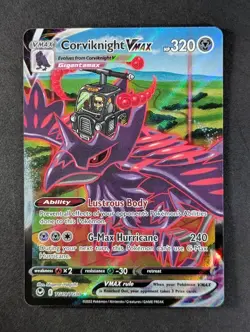 2022 Pokemon CORVIKNIGHT VMAX #TG19/TG30 Silver Tempest Trainer Gallery Holo ENG - Image 1