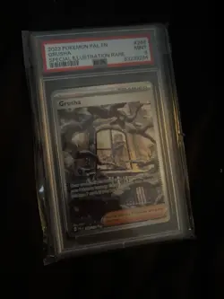 Pokemon 2023 Grusha 268/193 Paldea Evolved Special Illustration Rare Holo PSA 9 - Image 1