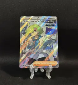 Pokemon TCG - Temporal Forces Ciphermaniac's Codebreaking 198/162 NM - Image 1