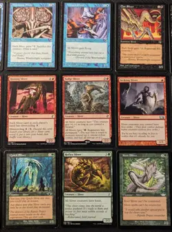 MTG Sliver Lot Of 31 Great For EDH Horned Sliver, Root Sliver, & Many More! - Image 2