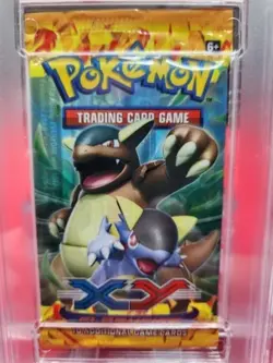 Pokemon XY Flashfire ERROR PAK PSA 8 Missing Foil Layer (1 of 2 Known to Exist)! - Image 2