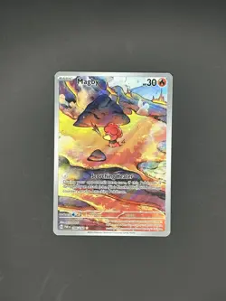 Pokemon - Magby - 186/182 - Paradox Rift - IR - NM - Image 1
