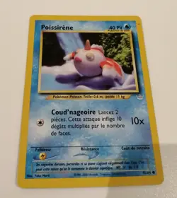 Carte Pokemon COMMUNE Poissirene 45/64 Neo Revelation Edition 2 Francais Wizards - Image 1