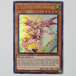 Majesty Maiden, the True Dracocaster - MP18-EN004 - NM/VLP - Ultra Rare - 1st ed - Image 1