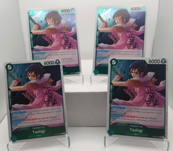 Tashigi Playset OP14-029 x4 - The Azure Sea's Seven - One Piece TCG - English - Image 1