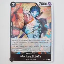 One Piece CCG Monkey.D.Luffy OP15-092 English OP15 Adventure On Kami's Island - Image 1