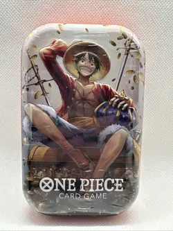 One Piece Mini Tin Pack Set Vol 2 Factory Sealed NEW Monkey D. Luffy OP13 OP-13 - Image 1