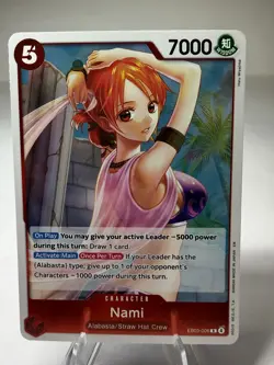 Nami EB03-006 Rare Foil One Piece Heroines Edition - Image 1