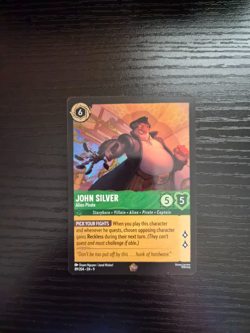 Disney Lorcana Fabled - John Silver - Alien Pirate #89/204 - Legendary - Image 1